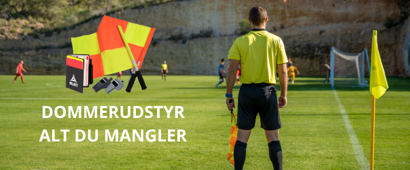 Dommerudstyr alt du mangler