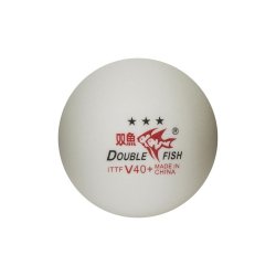 Double Fish - Bordtennis bolde 10-pak