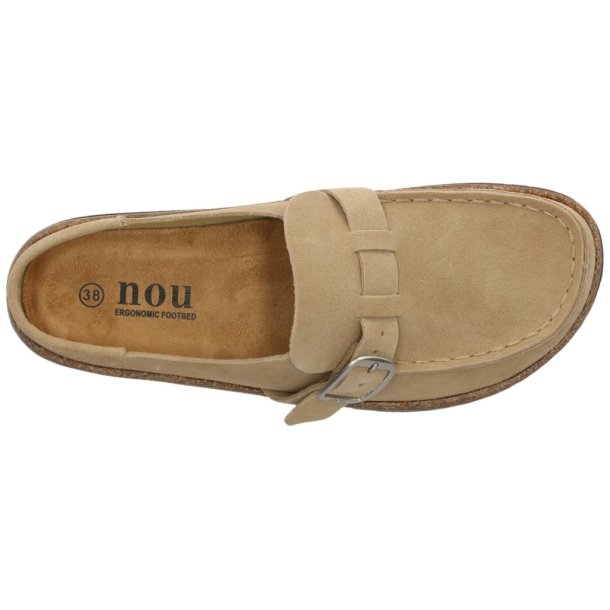 NOU Emilian Leather Kork Mokkasiner Dame � Komfort og Stil i �t