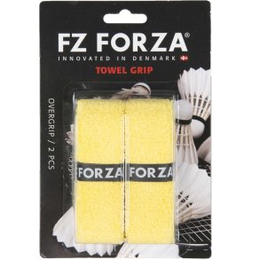 FZ FORZA Towel Grip i Gul � Overgrip med Maksimalt Greb (2 stk.)