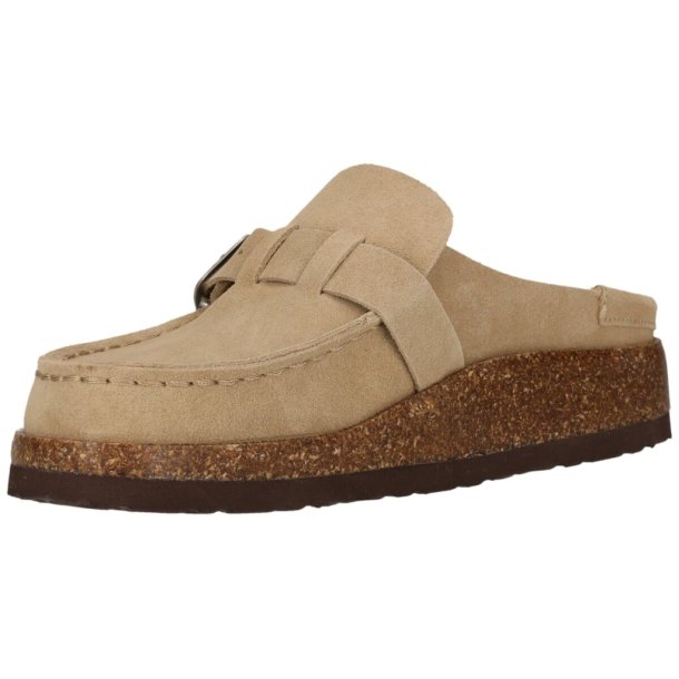 NOU Emilian Leather Kork Mokkasiner Dame � Komfort og Stil i �t