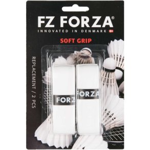 FZ FORZA Soft Grip i hvid � Udskiftningsgreb med Komfort og Kontrol (2 stk.)