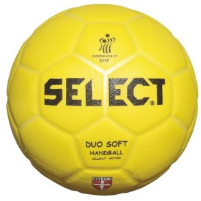 Select HB Duo Soft � Bl�d H�ndbold til B�rn og Unge (Str. 1, Gul)