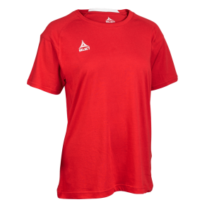 Select T-shirt Oxford Women V25 � Klassisk Dame T-shirt i Bl�d Kvalitet - R�d