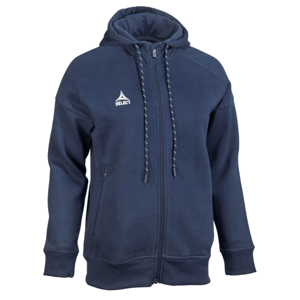 Select Oxford V25 Zip Hoodie Women � Bl�d og Sporty H�ttetr�je til Kvinder i farven Navy