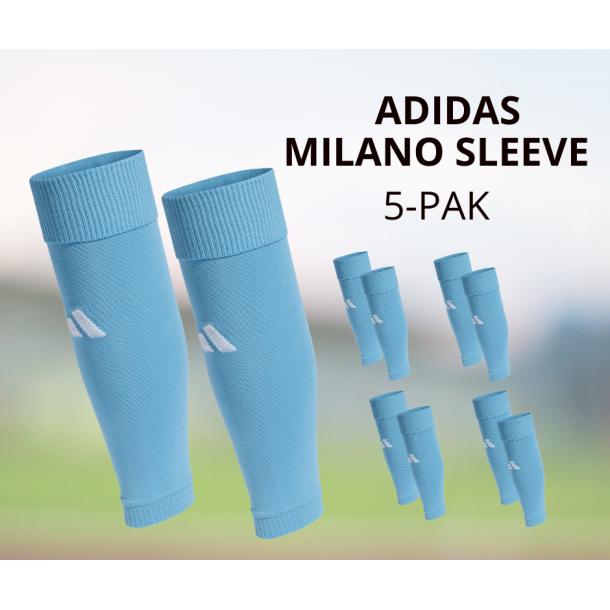 Adidas Milano Sleeve � Fodbold Sleeves til Benskinner - Lysebl�