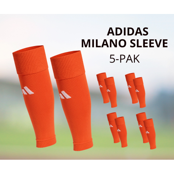 Adidas Milano Sleeve � Fodbold Sleeves til Benskinner - Orange