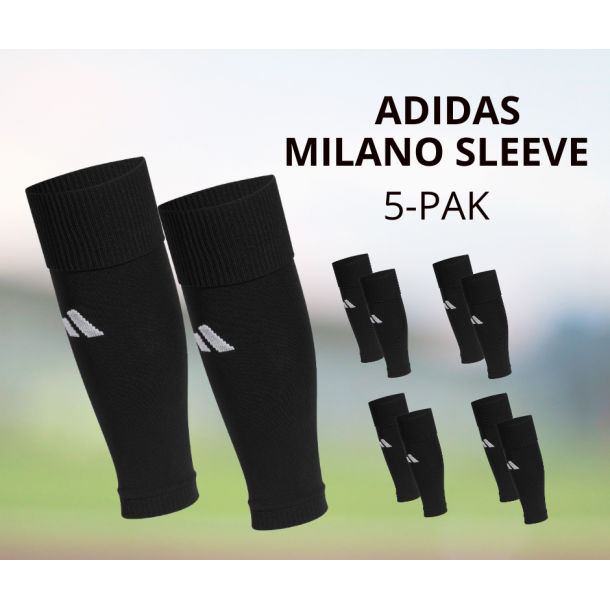 Adidas Milano Sleeve � Fodbold Sleeves til Benskinner - Sort