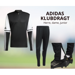 Adidas SQUADRA 25 Klubdragt � Komplet Tr�ningss�t til Klub og Hold - Sort