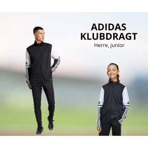 Adidas SQUADRA 25 Fullzip Training Jacket Set � Komplet Tr�ningsdragt til Herre & Junior Sort 