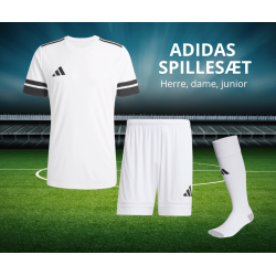 Adidas Spilles�t SQUADRA 25 � Komplet Holds�t til Klub og Kamp - Hvid