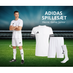 Adidas Spilles�t SQUADRA 25 � Komplet Holds�t til Klub og Kamp - Hvid