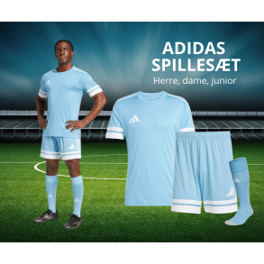Adidas Spilles�t SQUADRA 25 � Komplet Holds�t til Klub og Kamp - Lysebl�