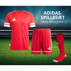 Adidas Spilles�t SQUADRA 25 � Komplet Holds�t til Klub og Kamp - R�d 