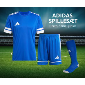 Adidas Spilles�t SQUADRA 25 � Komplet Holds�t til Klub og Kamp - Royal Blue 
