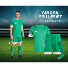 Adidas Spilles�t SQUADRA 25 � Komplet Holds�t til Klub og Kamp - Gr�n