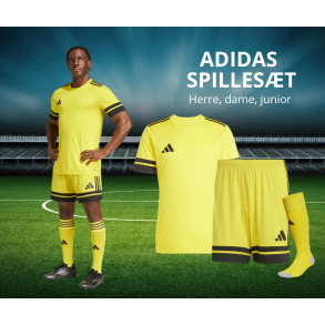 Adidas Spilles�t SQUADRA 25 � Komplet Holds�t til Klub og Kamp - Gul 