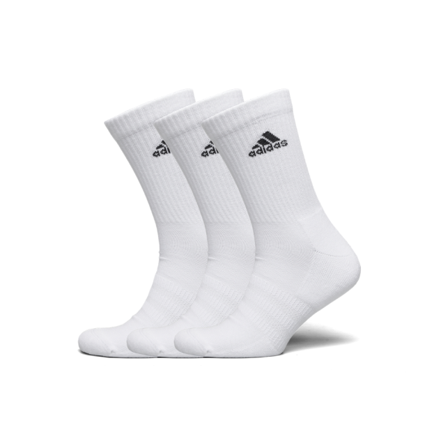 adidas Performance C SPW CRW 3P � Komfortable Sportsstr�mper (3-pak) Hvid