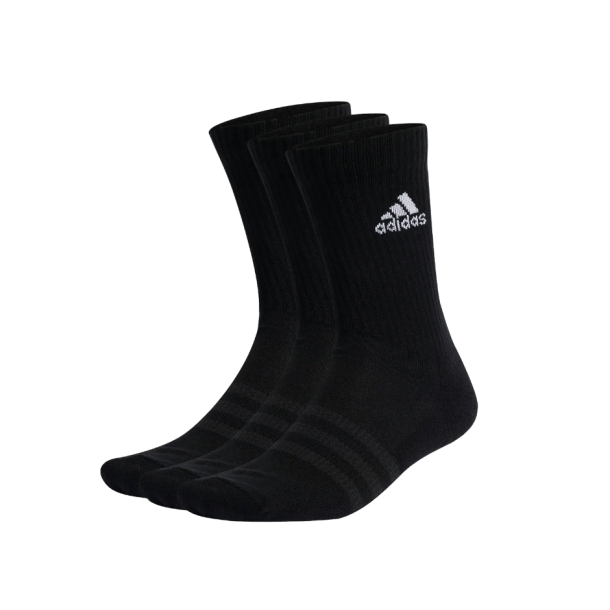 adidas Performance C SPW CRW 3P � Sportsstr�mper med St�tte og Komfort (3-pak) Sort
