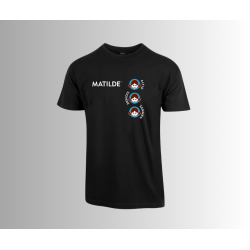 Classic T-shirt i kologisk bomuld - op til 8xl | Farve Sort