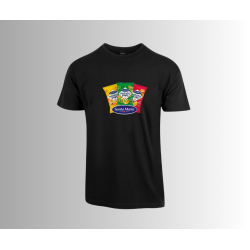 Classic T-shirt i kologisk bomuld - op til 8xl | Farve Sort