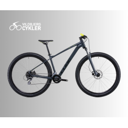 Cube Aim Pro Grey'n'Flashyellow MTB - Str. M  Den Perfekte Mountainbike til Udfordrende Terrn