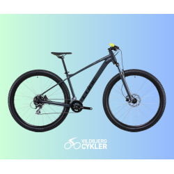 Cube Aim Pro Grey'n'Flashyellow MTB - Str. M  Den Perfekte Mountainbike til Udfordrende Terrn