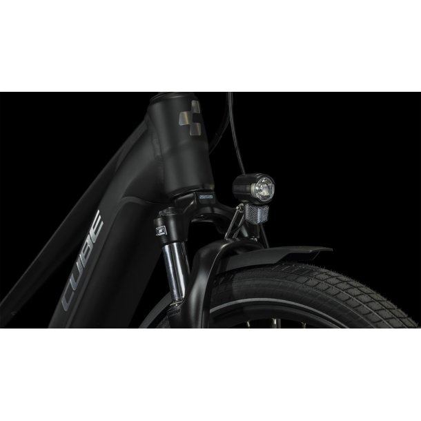 Cube Touring Hybrid Pro 500 Black�n�Metal � Komfortabel Elcykel til Hverdag og Pendling