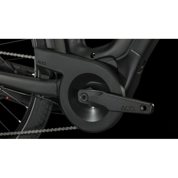 Cube Touring Hybrid Pro 500 Black�n�Metal � Komfortabel Elcykel til Hverdag og Pendling