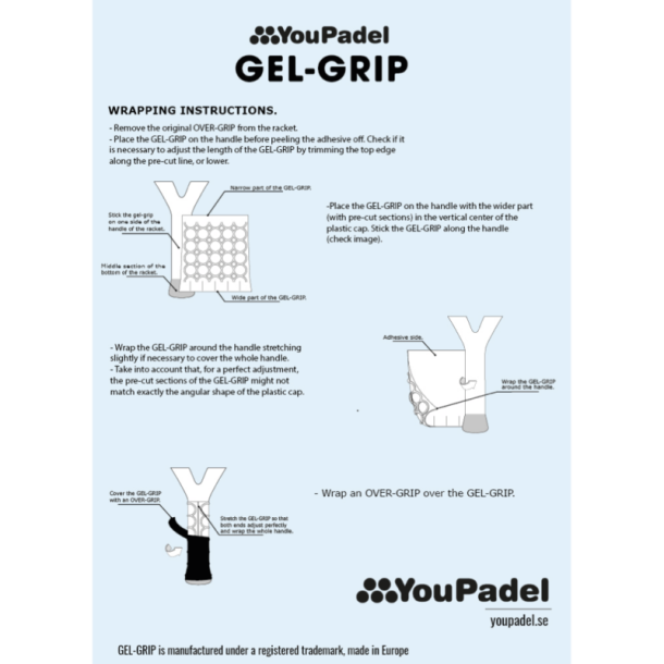 YouPadel - Gel grip 