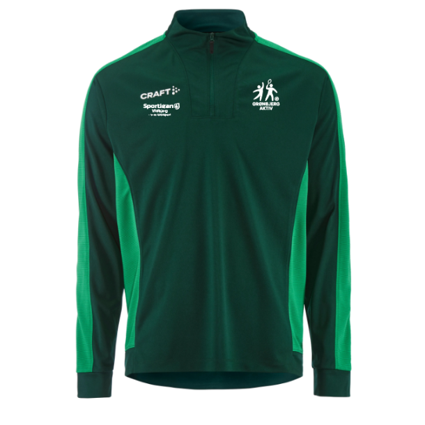 Craft - Gr�nbjerg Half zip tr�je