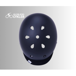 KALI SAHA Mat Sort Cruise Cykelhjelm 