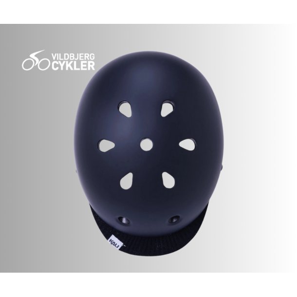 KALI SAHA Mat Sort Cruise Cykelhjelm 