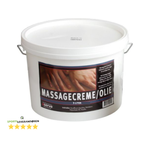Aserve Massageolie / Massagecreme 5 Liter (5000 ml) � Professionel Kvalitet til Klinik og Behandling