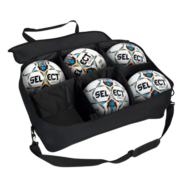 SELECT Match Ball Bag � Boldtaske til Kampdag (5 Fodbolde / 6 H�ndbolde)