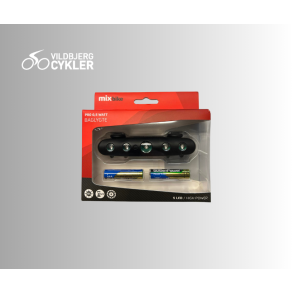 Mixbike PRO 0,5 Watt Baglygte  Kraftig, Lovlig og Driftssikker