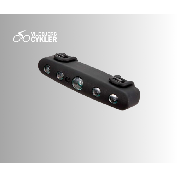 Mixbike PRO 0,5 Watt Baglygte  Kraftig, Lovlig og Driftssikker