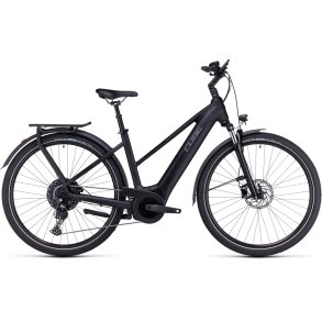 Cube Touring Hybrid Pro 500 Black�n�Metal � Komfortabel Elcykel til Hverdag og Pendling