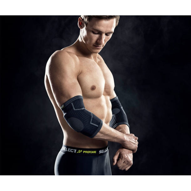 Select Elastic Elbow Support W/Pads 2-Pack � Optimal Albue St�tte og Beskyttelse til Sport