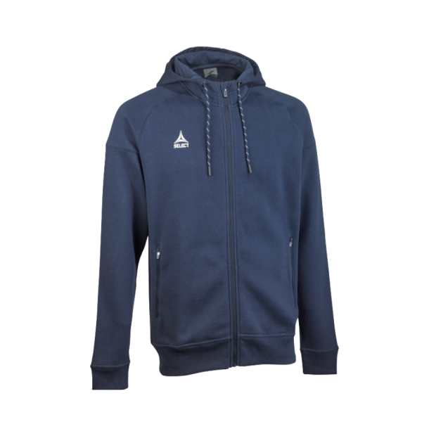 Select Oxford V25 Zip Hoodie � Bl�d og Komfortabel H�ttetr�je med Lynl�s