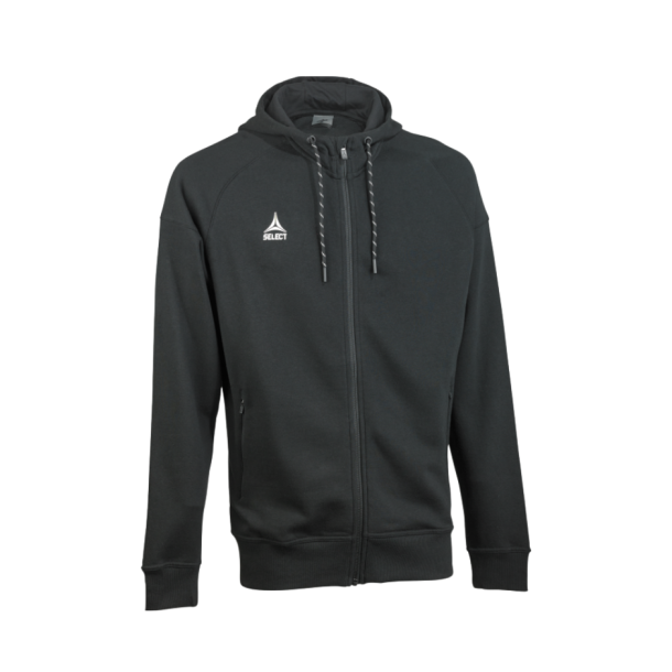 Select Oxford V25 Zip Hoodie � Bl�d og Komfortabel H�ttetr�je med Lynl�s