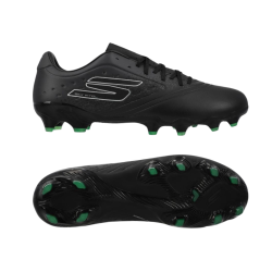 Skechers Razor 1.5 Academy FG Evergreen � Sort/S�lv | Til Naturgr�s