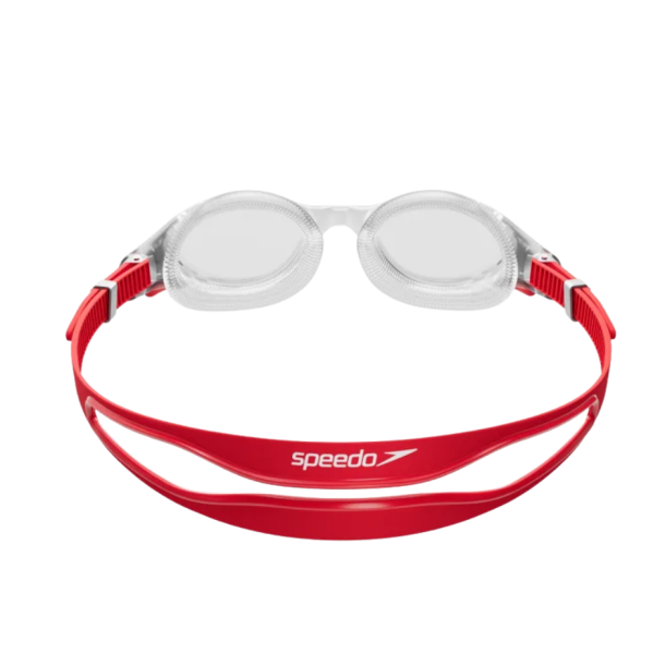 Speedo Biofuse 2.0 UNISEX Sv�mmebriller � Klar/R�d glas