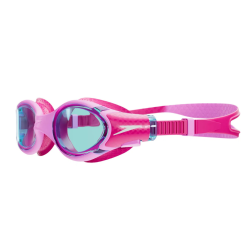 Speedo Biofuse 2.0 Sv�mmebriller � Komfortable b�rnesv�mmebriller med bredt udsyn (Pink/Pink)