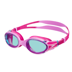 Speedo Biofuse 2.0 Sv�mmebriller � Komfortable b�rnesv�mmebriller med bredt udsyn (Pink/Pink)