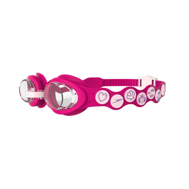 Speedo Infant Spot Sv�mmebriller � B�rnesv�mmebriller med UV- og anti-dug (Pink/Pink)