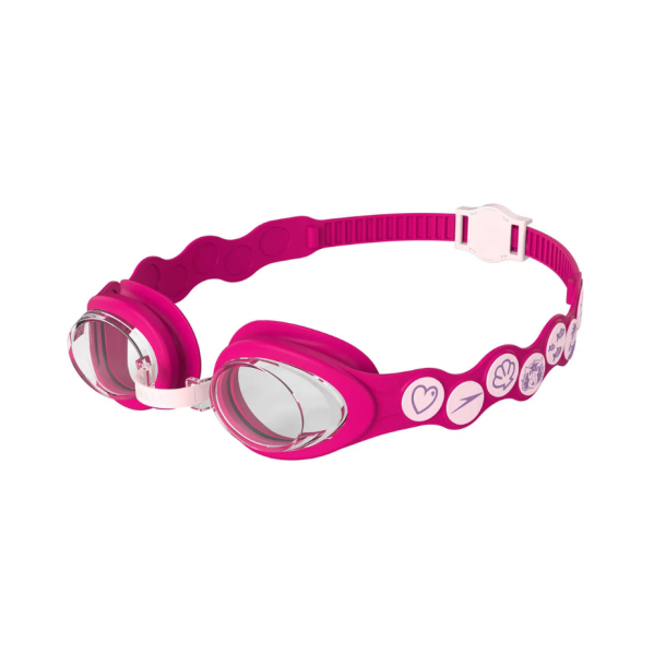 Speedo Infant Spot Sv�mmebriller � B�rnesv�mmebriller med UV- og anti-dug (Pink/Pink)