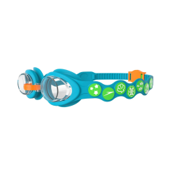 Speedo Infant Spot Sv�mmebriller � B�rnesv�mmebriller med UV- og anti-dug (Bl�/Gr�n)