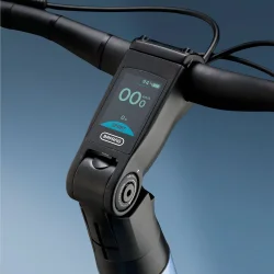 Titan Herre Stardust Black Metallic � Sporty Elcykel med Kraft og Komfort