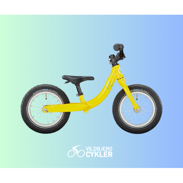 Vii Ulli 12" Gul  Den perfekte frste lbecykel